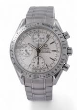OMEGA Speedmaster Day Date Triple Automatic Chronograph Silver 3221.30.00 - 40mm