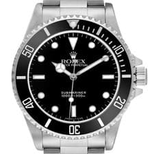 Rolex Submariner No Date 2 Liner Steel Mens Watch 14060