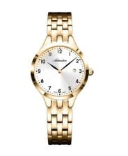 ADRIATICA Women Quartz Casual Watch Classic Dress Silver Dial Waterproof Swiss F