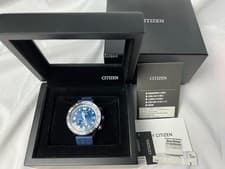 Citizen Promaster Marine CC5006-06L Eco-Drive GPS Diver Blue USED w/Box