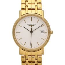 Longines Présence L4.720.2 Mens 33mm Classic Dress Watch Near Mint