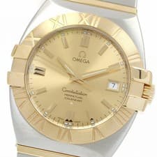 OMEGA WATCH 1213.10 CONSTELLATION DOUBLE EAGLE PERPETUAL CALENDAR QUARTZ MEN'S