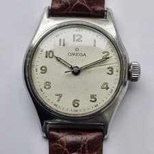 Vintage Omega Medicus Hand-Winding Men's Wristwatch Cal 23.4 SC WWII-ERA