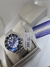 Seiko 5 Sports Blueberry 42.5mm Steel Case, Steel Strap, Watch