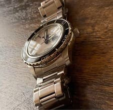 Seiko 5 Sports SNZH51 7S36-04N0 Automatic White Dial Men's Watch Used