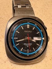 Rare SEIKO Bellmatic Auto 4006-6021 black  Dial Day Date Watch Men' Vintage