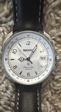 Seiko Prospex Alpinist Automatic 200m White Dial 39mm Brown Leather Strap MIJ