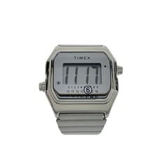 Import duty included for US buyers  Timex Quartz Digital Watch Stainless Steel S
