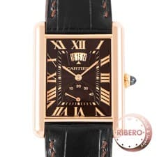 CARTIER Watches Tank Louis Manual Date W1560002 18K Pink Gold Free Shipping