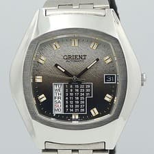 Dead  level working beautiful condition Orient AT WV0081FX monthly calendar brow