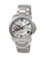 Seiko Premier SSA369J1 Auto Watch Open Heart 24H 42.9mm Steel