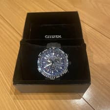 Citizen Promaster Sky CB5006-02L Eco-Drive Radio Chronograph Blue Full Set