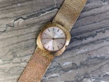 Patek Philippe 3543 Yellow Gold Textured Case Bracelet Vintage Watch