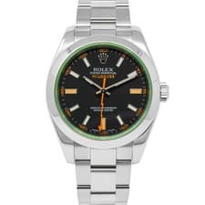2021 Rolex Milgauss, 116400GV, 40mm, Steel, Black Dial, Green Crystal, Oyster...