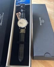 Orient Star Automatic Watch Black Leather Strap - Worn Once