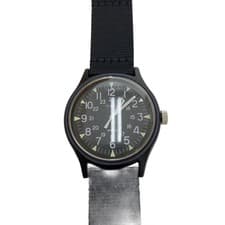 Import duty included for US buyers  Timex Quartz Analog Watch Black Nylon Strap