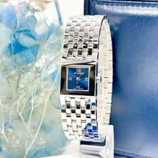 Longines Quartz Watch Silver 175cm - Works Box & Cards Included