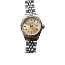 Rolex Oyster Perpetual Date Silver Dial Automatic Stainless Steel Jubilee Watch