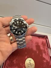 Omega Seamaster 300M 2264.50 – 41mm Full Set (2002) Black Wave Dial