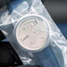 A. Lange & Sohne Lange 1 101.025 Silver Dial 38.5mm - Factory Sealed Serviced