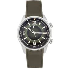 Jaeger-LeCoultre Polaris Date Stainless Steel Green Dial 42mm Q906863J Full Set