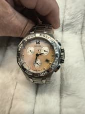 Concord Saratoga Diamond Guilloche Silver Dial Steel Quartz Watch 134571 G2U