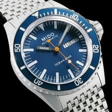 Mido Ocean Star Tribute M026.830.11.041.00 Stainless Steel Blue Dial #SU301