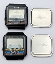 Casio Cosmo-Flight GC-8 Casio Winning Racer GR-5 Game Watches Japan repair parts