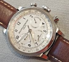 BAUME & MERCIER CAPELAND CHRONOGRAPH MEN'S WATCH  - REF MOA10064 NEEDS REPAIR