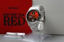 [Unused] SEIKO 7T92-HCR0 Anime ONE PIECE FILM RED Limited 2000 From JAPAN