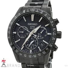 Seiko Astron 5X Series Solar GPS Satellite Titanium Watch Used
