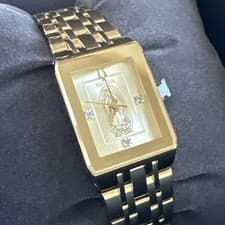 Bulova Our Lady Of Guadalupe / Nuestra Señora De Guadalupe Mens Diamond 97d120LG