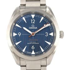 Authentic Omega Railmaster 220.10.40.20.03.001 Stainless Steel Mechanical Au...