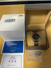 Seiko SARX035 Watch Black Dial Timepiece Authentic Rare Collectible Used