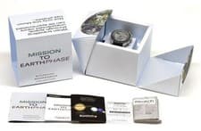 OMEGA SWATCH MISSION TO EARTH PH SO33M700 W/Box Tested Japan Used F/S
