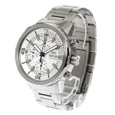 IWC SCHAFFHAUSEN AQUATIMER IW376802 46mm SS Silver Dial Automatic #C380
