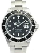 Rolex Submariner Date 16610LN U Serial 1997 Black 40mm Auto