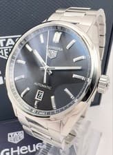 TAG HEUER Carrera WBN2110 Black Dial Men's Watch with Full Maintenance