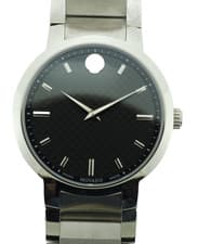 MOVADO Gravity Black Carbon Fiber Dial Men's Watch - 50% OFF RETAIL PRICE