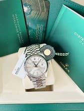 Mint Men’s 2025 Rolex Datejust 36 Ref 126234 Box & Papers  & Warranty