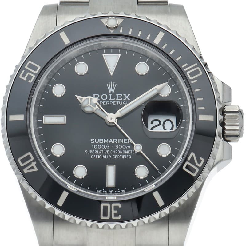 ROLEX Submariner Date Watch 126610LN Stainless Steel mensWatch black USED