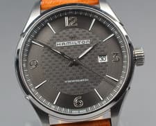[NEAR MINT] Hamilton H327550 Black Dial Date Men's Watch from JAPAN
