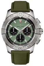 Breitling Avenger B01 Green Dial Stainless Steel 44mm Men's Watch AB0147101L1X1
