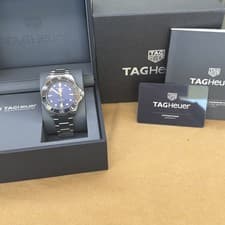 TAG Heuer Aquaracer Professional 300 Blue Men's Dive Watch - WBP201B Box+Pprs