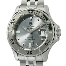 TUDOR WATCH PRINCE DATE HYDRONAUT 89190P AUTOMATIC SILVER STAINLESS STEEL MEN'S