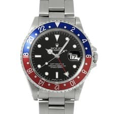 ROLEX Gmt Master 16700 Black Case Size 40 x 40 mm Men's Used Watch #32431