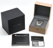 Hamilton Khaki Field H682010 Quartz Men's Watch W/Box Tested Japan Used F/S