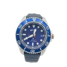 SEIKO Solar watch analog rubber NVY BLK V157-0DP0 PROSPEX Diver scuba