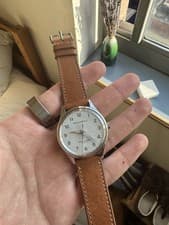 Citizen Railroad Issued Homer Second Setting 17 Jewels Mechanical Silver