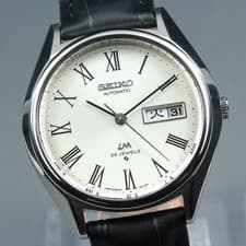 1975 [Near MINT] SEIKO Lord Matic LM 5606-8031 Roman Kanji Automatic Men's Watch